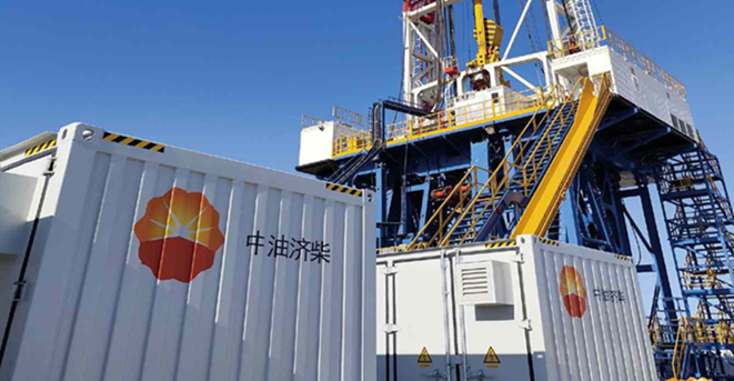 Burg'ulash uchun mobil energiya saqlash tizimi