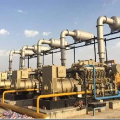 Hindiston 5 × 1000 kVt tabiiy gaz generatorlari va Gas Eng tomonidan boshqariladigan 4 kompressor to'plami