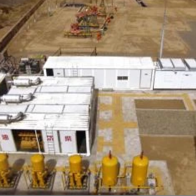 Qozog'iston bilan bog'liq gaz elektr stantsiyasi