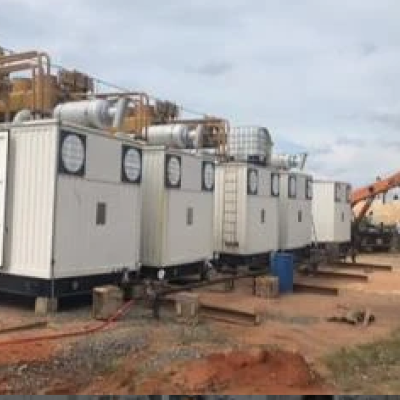 Nigeriya 20 × 600 kVt, 2 × 500 kVt tabiiy gaz generatorlari