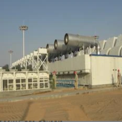 Niger 6 × 1,2 MVt gaz generatorlari + 1 × 800 kVt dizel generatorlari