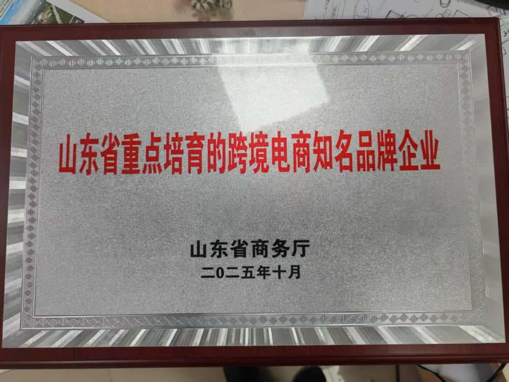 CNPC Jichai "Shandong viloyatining asosiy transchegaraviy elektron tijorat mashhur brend korxonasi" sifatida taqdirlandi